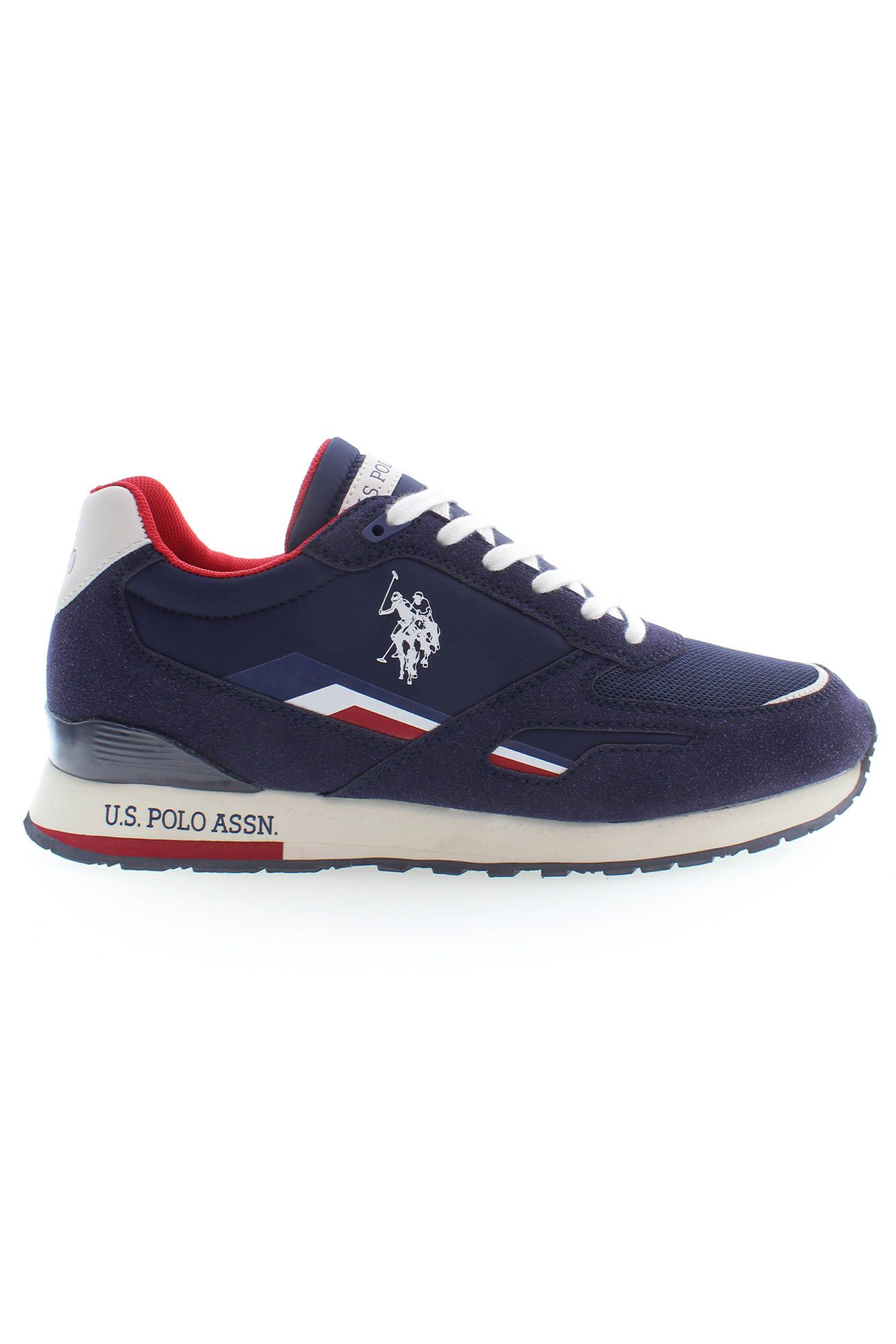 

Синие мужские кроссовки из полиэстера U.S. Polo Assn.