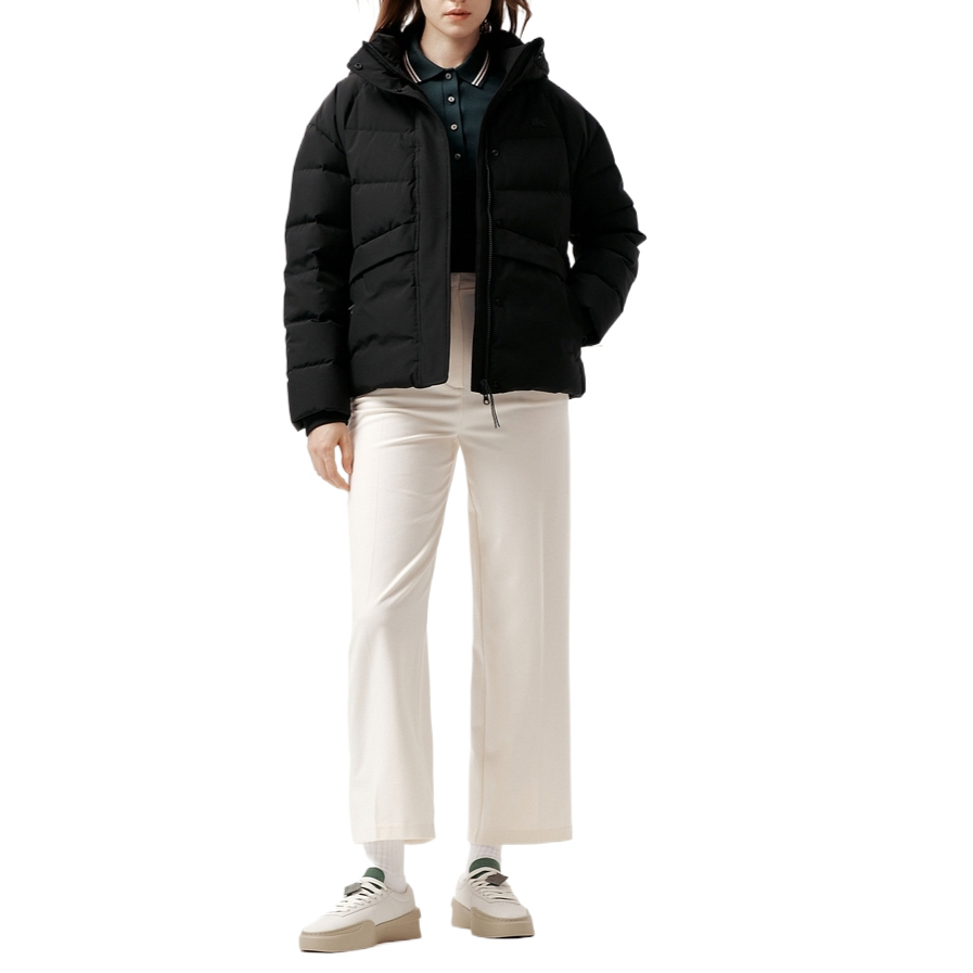 Пуховик LACOSTE, черный — фото 4
