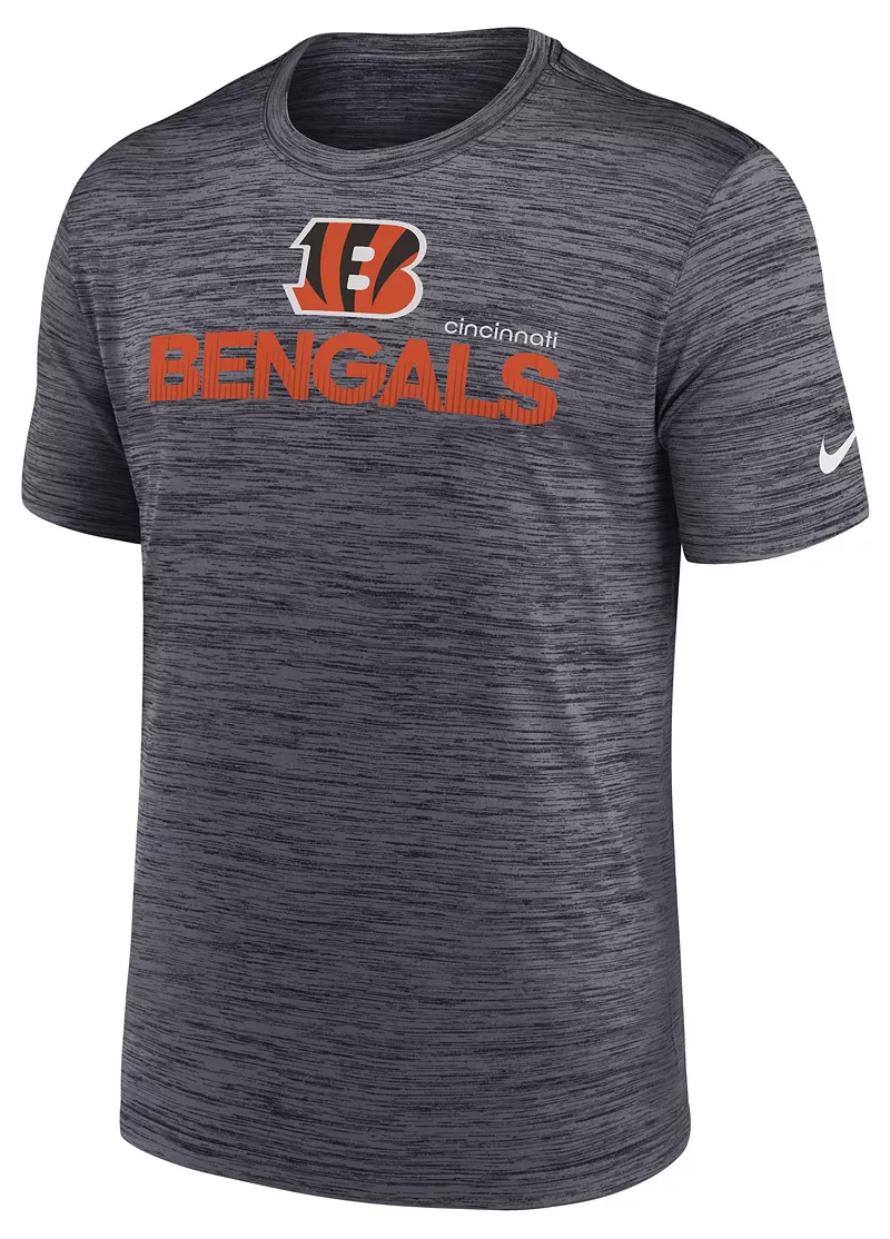 

Мужская черная футболка Nike Cincinnati Bengals Modern Velocity