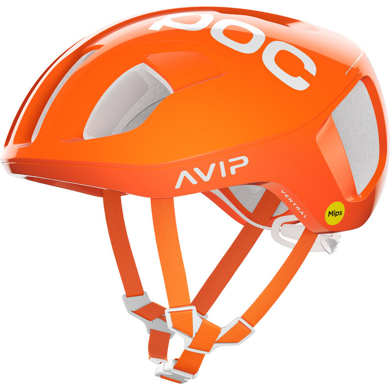 

Вентральный велосипедный шлем MIPS POC, цвет Fluorescent Orange Avip