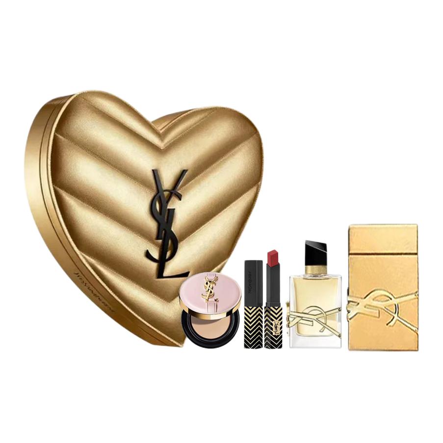 

Наборы для макияжа Unisex SAINT LAURENT, relief розовый air cushion b10+черный золотой edition small черный stripes 302+freedom eau de toilette 50ml