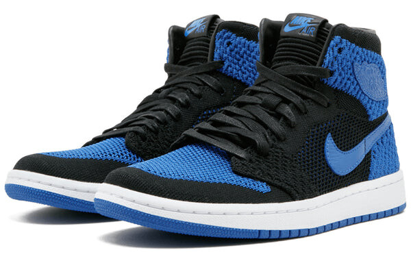 Кроссовки 1 retro high og flyknit 'royal' Air Jordan, синий — фото 2