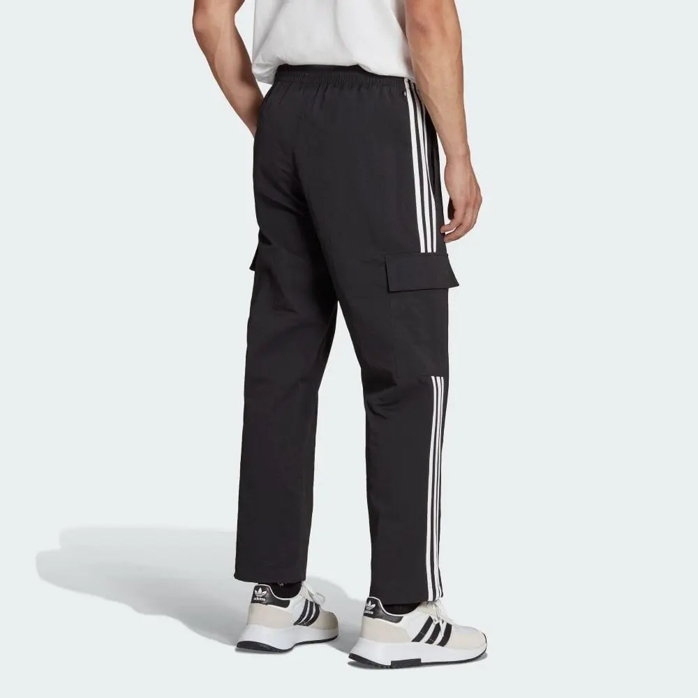Брюки-карго с тремя полосками, мужские, черные Adidas Originals, черный — фото 3