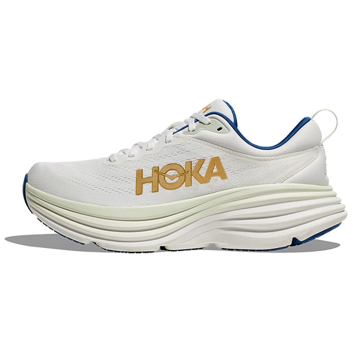

Кроссовки Bondi 8 мужские низкие матовые/золотые Hoka One One, Золотой, Кроссовки Bondi 8 мужские низкие матовые/золотые Hoka One One