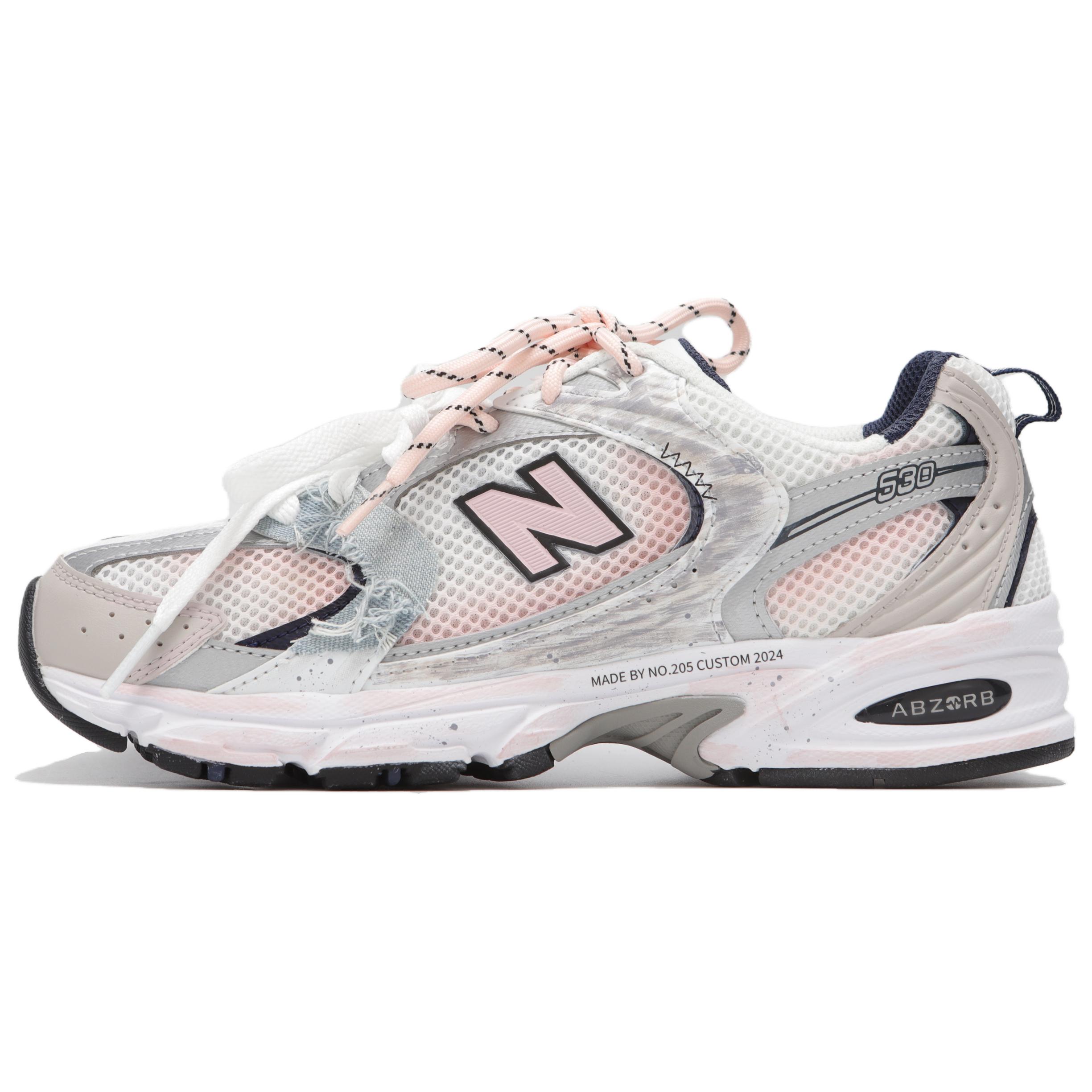 

New Balance Кроссовки для бега низкие NB 530 Cushioning, Wear Resistant Unisex Dusty Pink