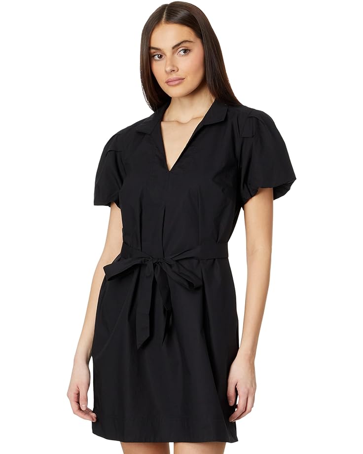 

Платье Tommy Bahama Oceana Poplin Puff Sleeve, черный