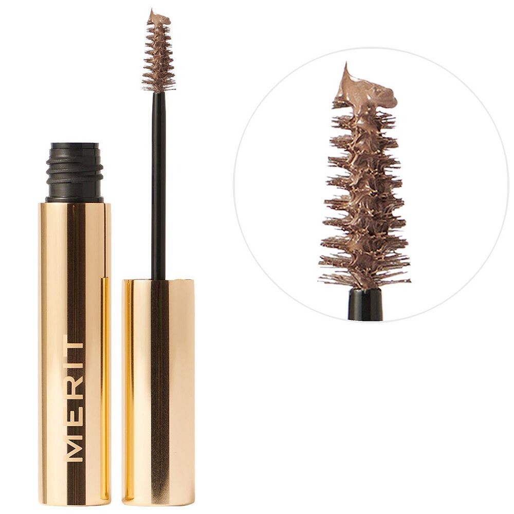

MERIT Brow 1980 Тонирующий гель-помада для придания объема бровям, цвет Taupe