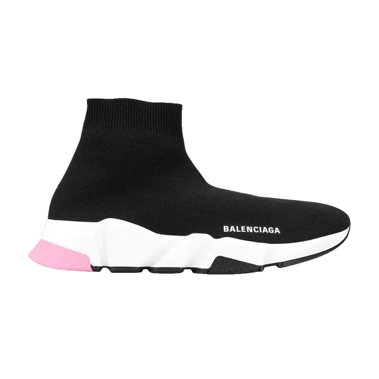 Кроссовки Balenciaga Balenciaga Wmns Speed Trainer 'Black Pink', черный