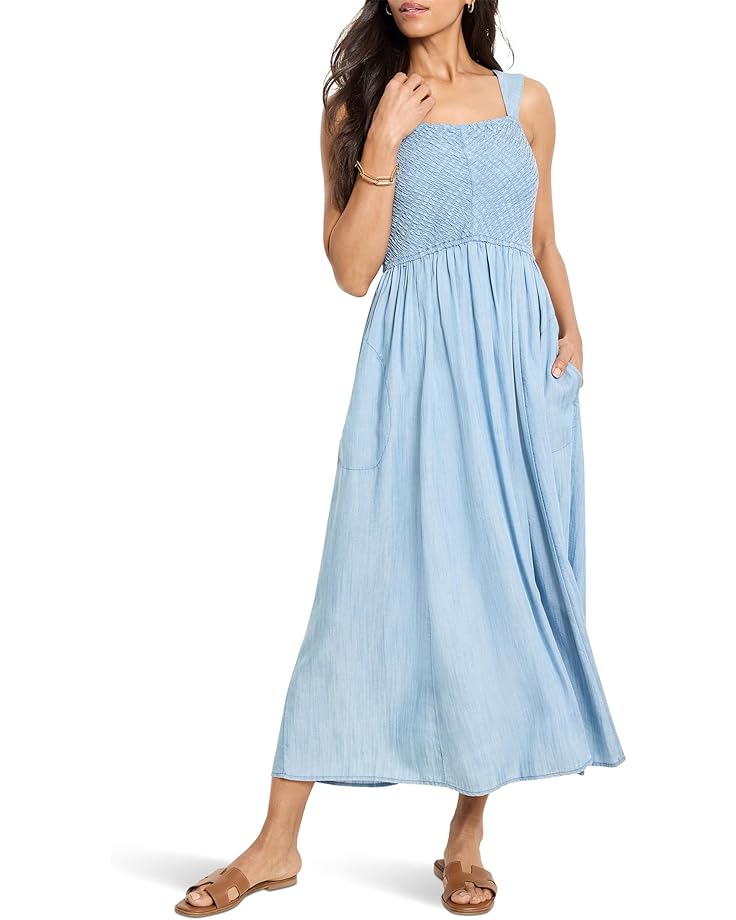 

Платье NIC+ZOE Petite Denim Sarah Dress, цвет Mid Wash