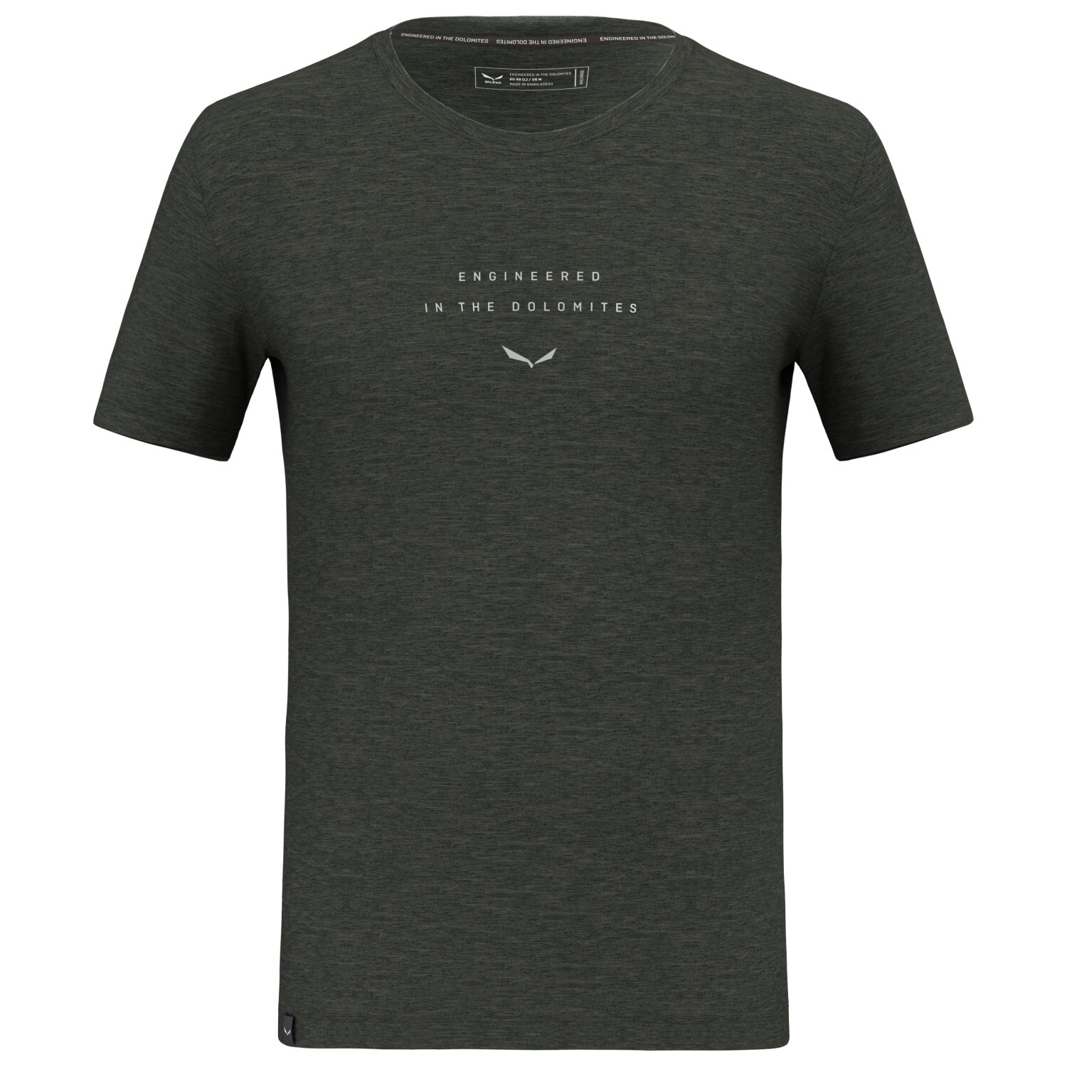 

Рубашка из мериноса Salewa Eagle EITD Alpine Merino T Shirt, цвет Dark Olive