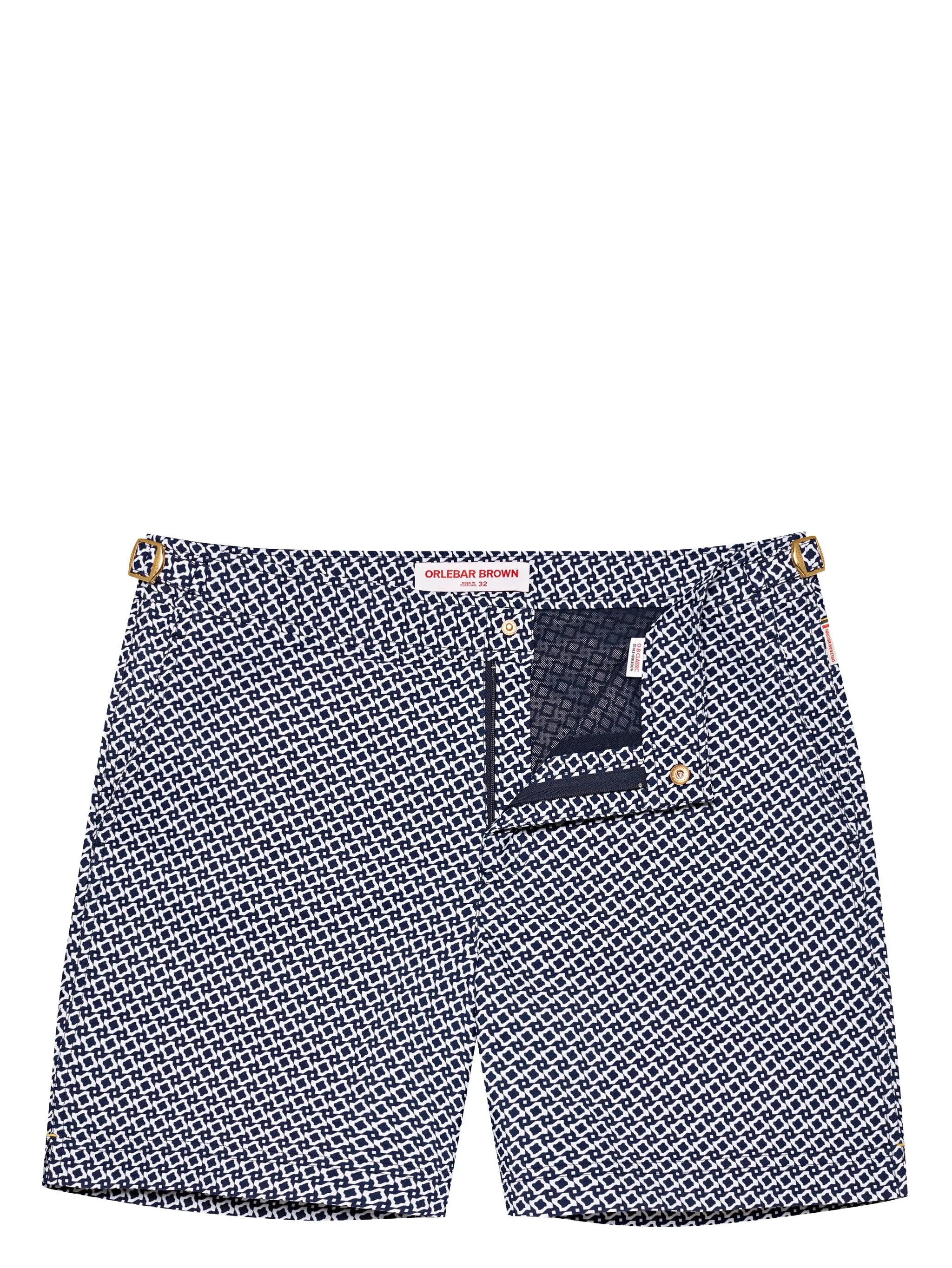 

Плавки-шорты Bulldog Jacquard Orlebar Brown, синий