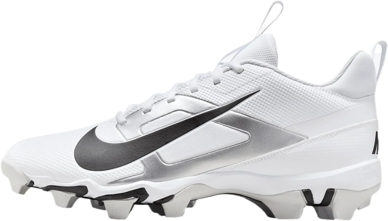 

Футбольные бутсы Nike Alpha Menace 4 Shark для мужчин, белый/металлик серебристый/черный