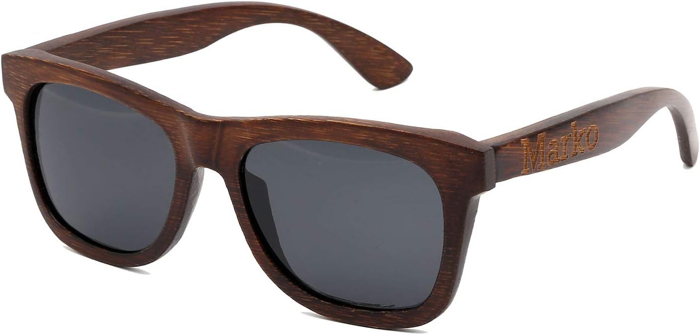 

Персонализированные солнцезащитные очки Awerise из черного дерева с поляризованными зеркальными линзами, унисекс, подарок для жениха и свидетелей (солнцезащитные очки без бамбуковой коробки, 0), Sunglasses Without Bamboo Box