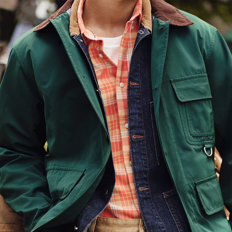 Tommy Hilfiger Куртка мужская зеленая, Green L6K — фото 4