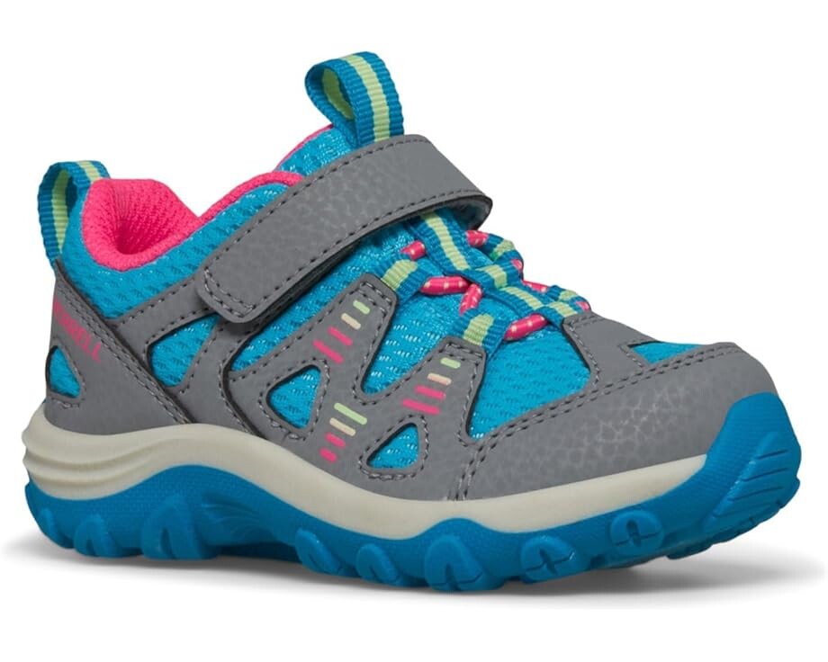

Кроссовки Merrell Kids Trail Chaser 2 Junior, цвет Grey/Turq/Multi