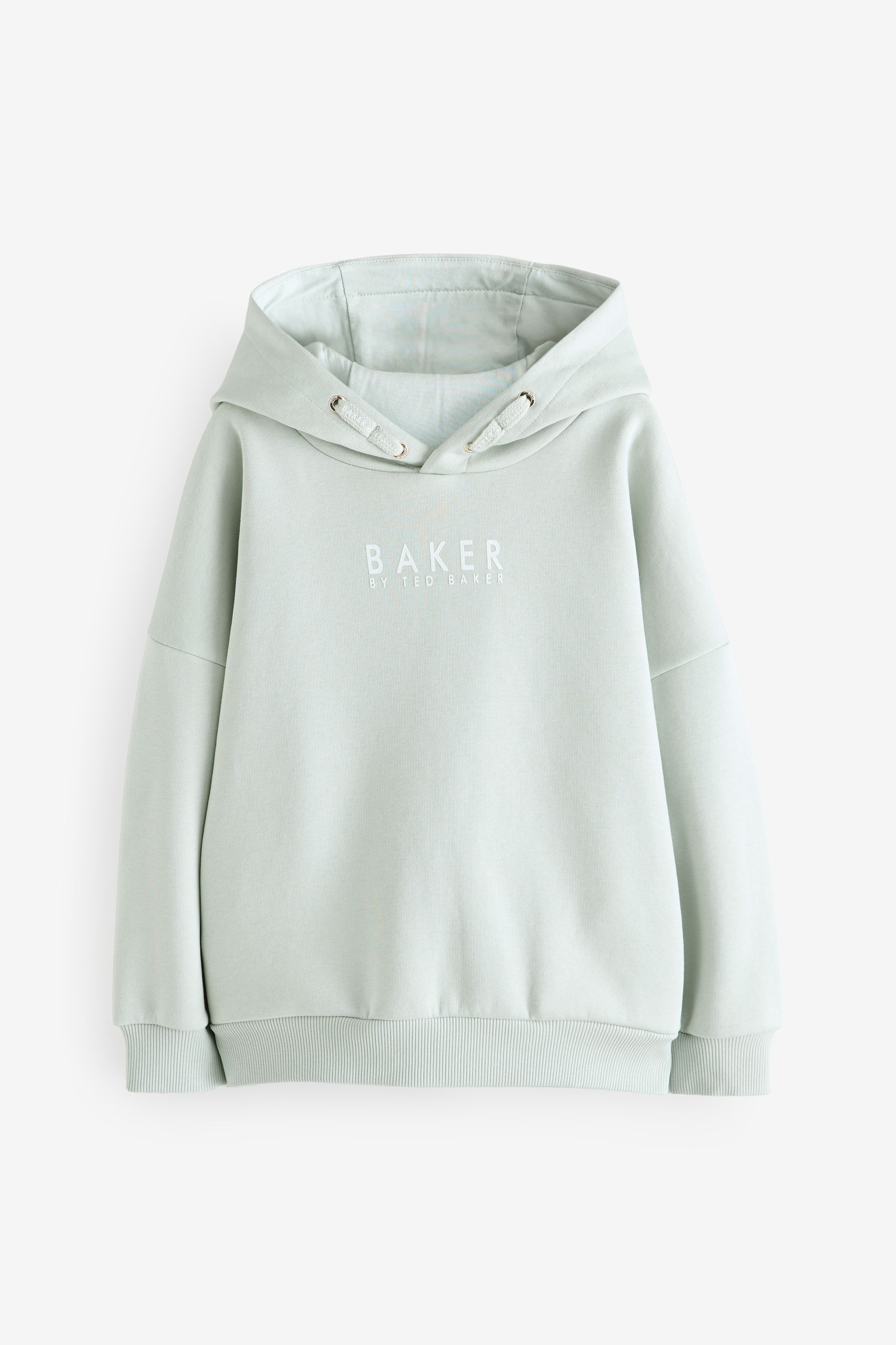 

Толстовка с капюшоном и принтом логотипа сзади Baker By Ted Baker, зеленый