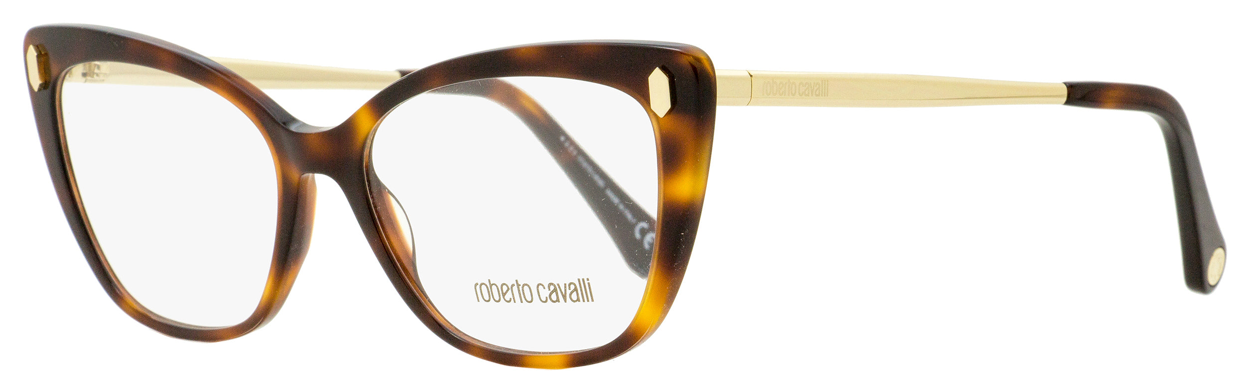 

Женские очки-бабочки Roberto Cavalli RC5110 052 Гавана/золото 52 мм