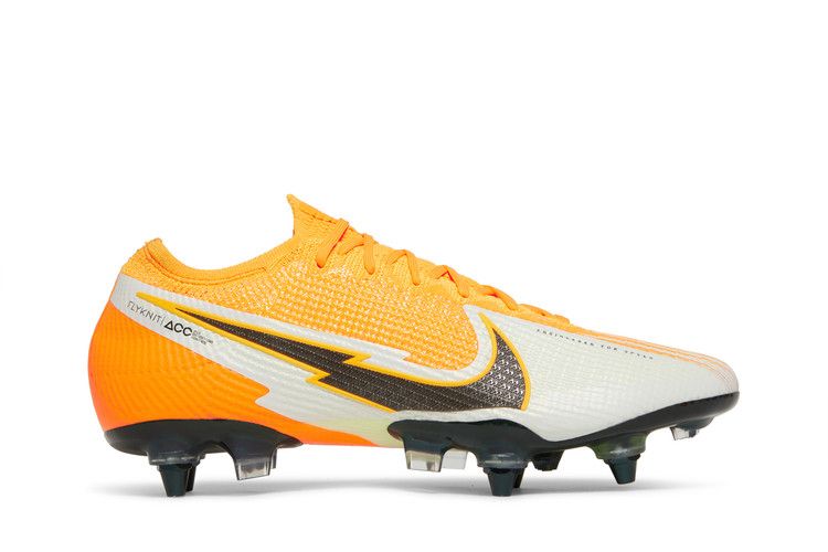 Бутсы Nike Mercurial Vapor 13 Elite SG Pro AC 'Laser Orange', оранжевый — фото 2