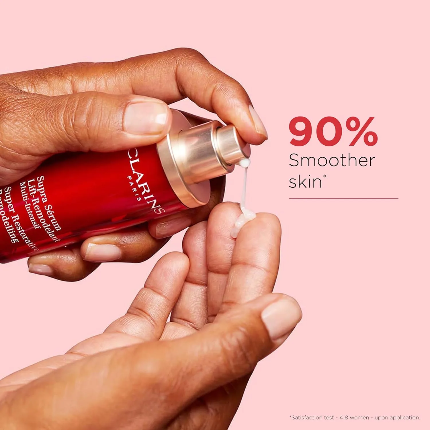 Сыворотка Clarins — Super Restorative Remodelling Anti-Aging Serum для зрелой кожи, ослабленной гормональными, 29.6 мл — фото 2