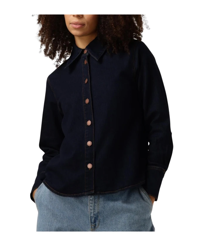 

Блузка Ларамв 115 My Essential Wardrobe, синий