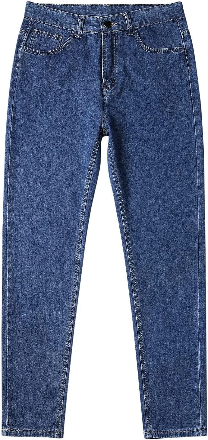 Джинсы свободные Relaxed Fit, Dark Blue — фото 4