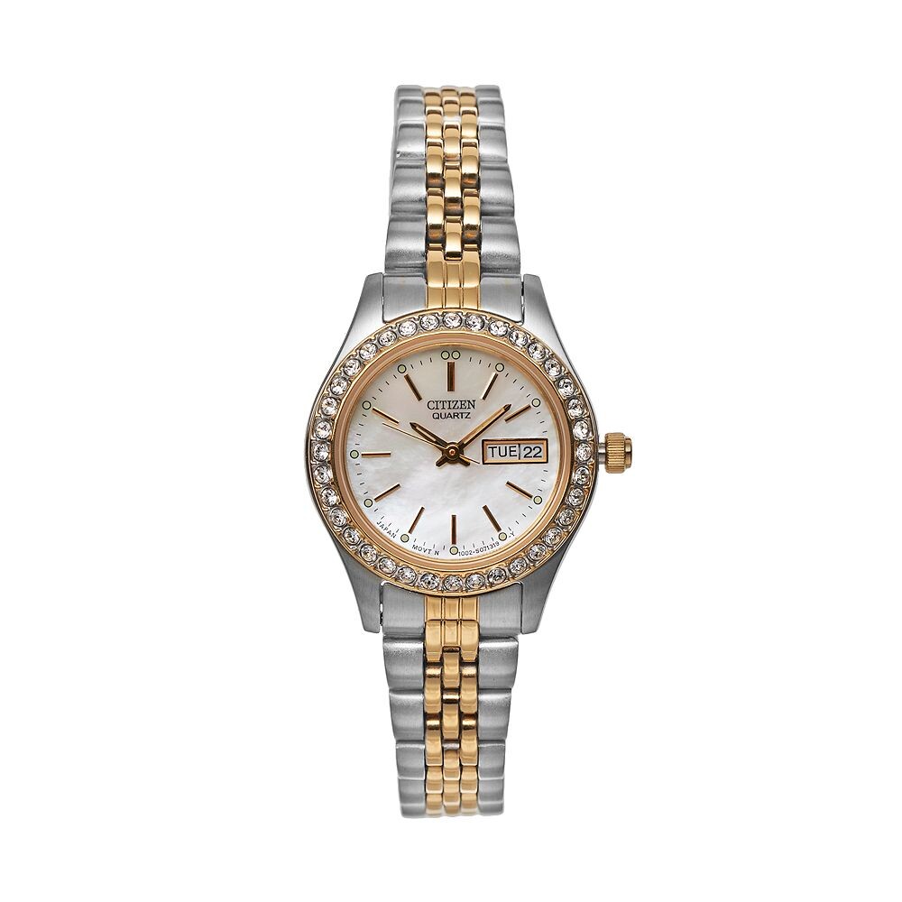 

Женские часы Citizen из нержавеющей стали, цвет Two Tone