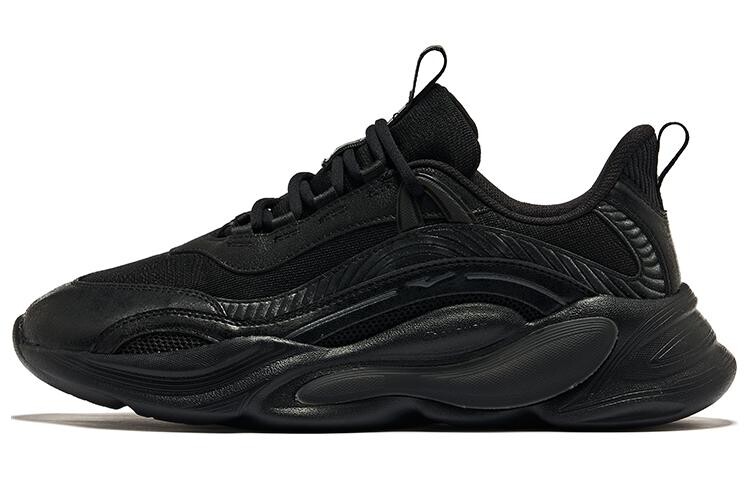 

Кроссовки ERKE Wei Yang Lifestyle Shoes Men Low-top Black/Gray, черный/серый
