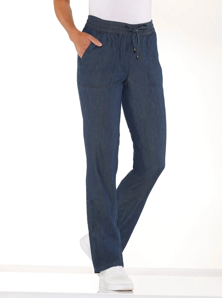 

Джинсы без застежки Classic Basics (1 шт.), синий