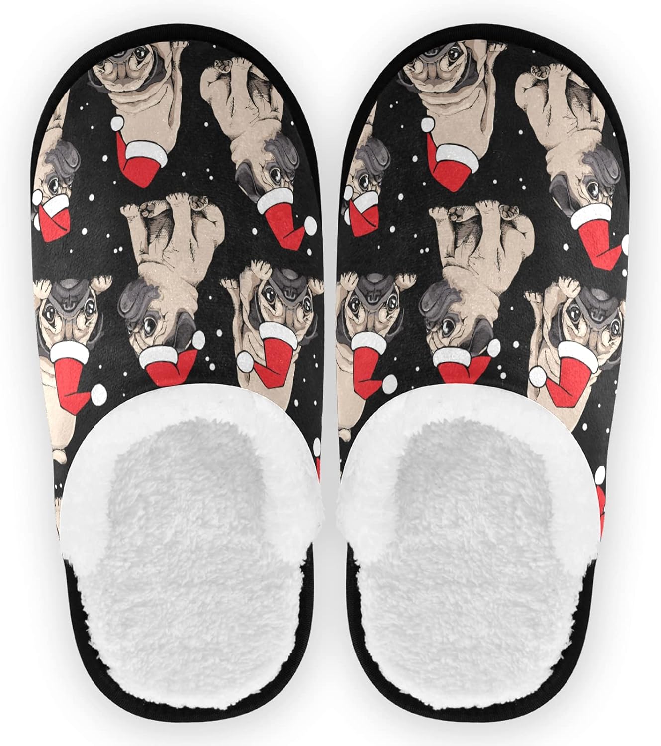 

Тапочки visesunny для женщин и мужчин, стильные, для зимы, теплые, из хлопка с эффектом памяти, с мягкой плюшевой флисовой подкладкой, домашние тапочки без шнурков, унисекс, обувь для дома и улицы, мультиколор