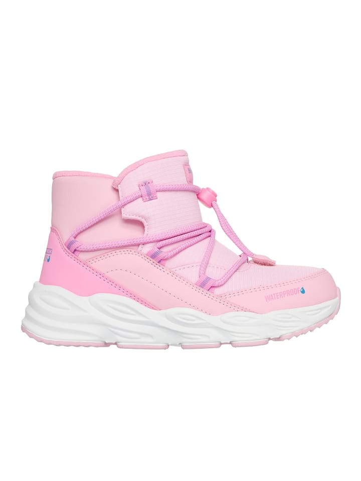 Кроссовки Low Turbo Tread-Winter Storm розового цвета Skechers — фото 3