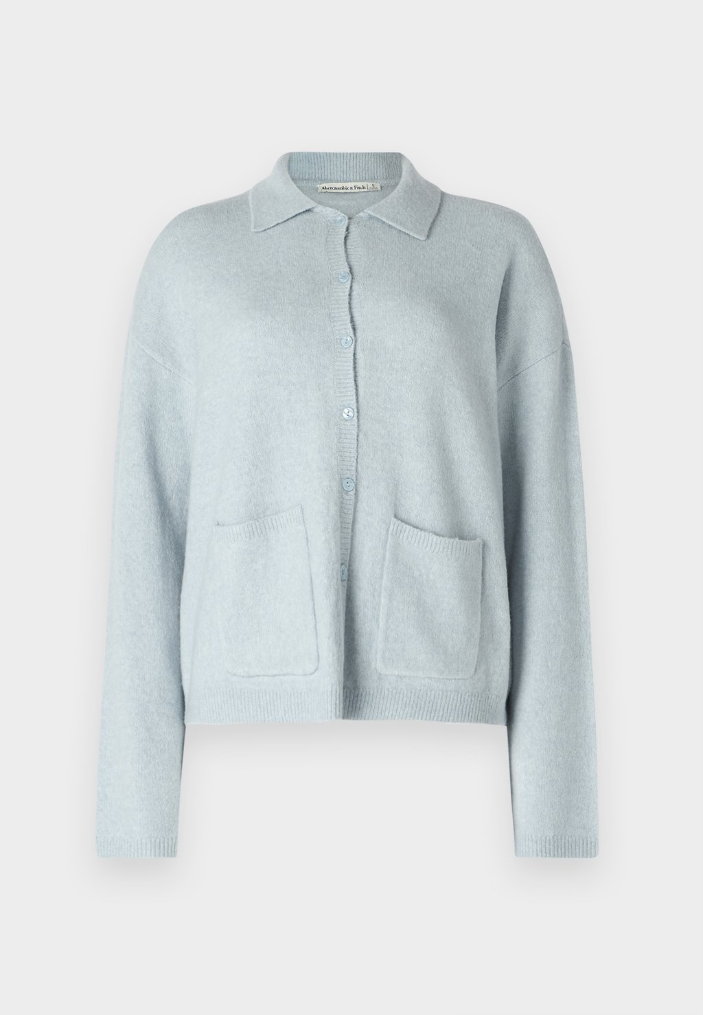 

Кардиган LADY COLLARED CARDI Abercrombie & Fitch, светло-голубой