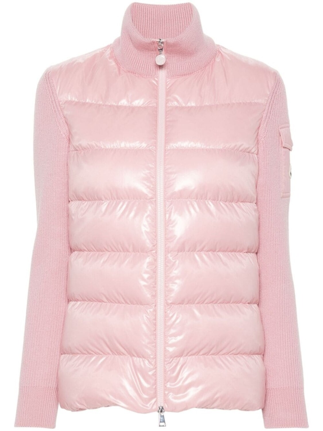

Moncler пуховик на молнии, розовый