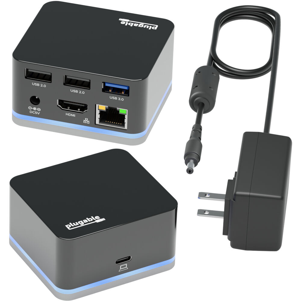 

Док-станция Plugable USB-C Cube Docking Station UD-CUBE