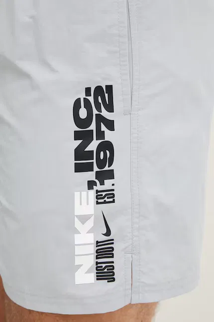 Шорты для плавания спортивные Nike, серый — фото 4