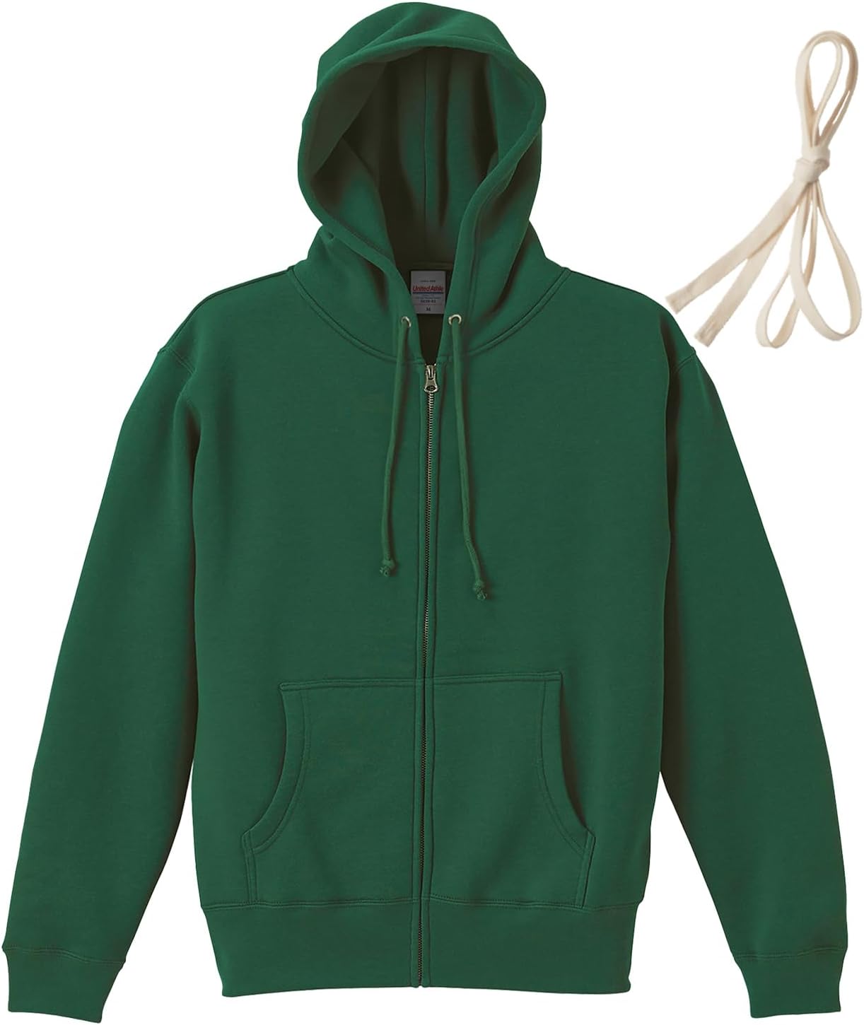 

Мужская толстовка United Athle 562001 из ткани плотностью 10,0 унций, на молнии (с флисовой подкладкой), зеленый