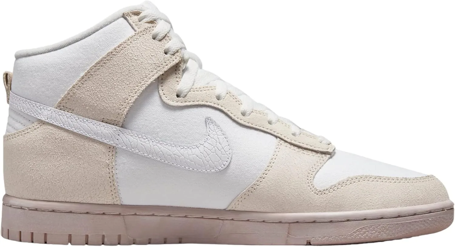 Мужские баскетбольные кроссовки Nike Dunk Hi Retro, белый — фото 2