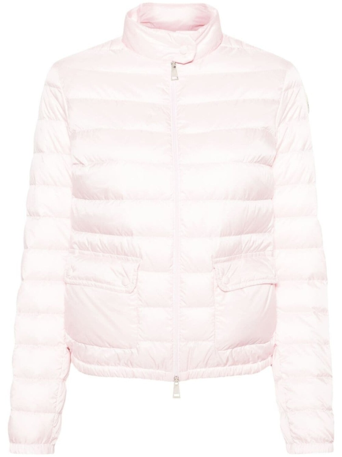 

Moncler стеганый пуховик Lans, розовый