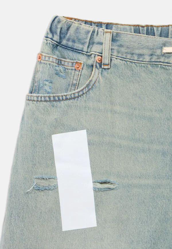 Джинсовые шорты унисекс Mm6 Maison Margiela, Blue Denim — фото 3
