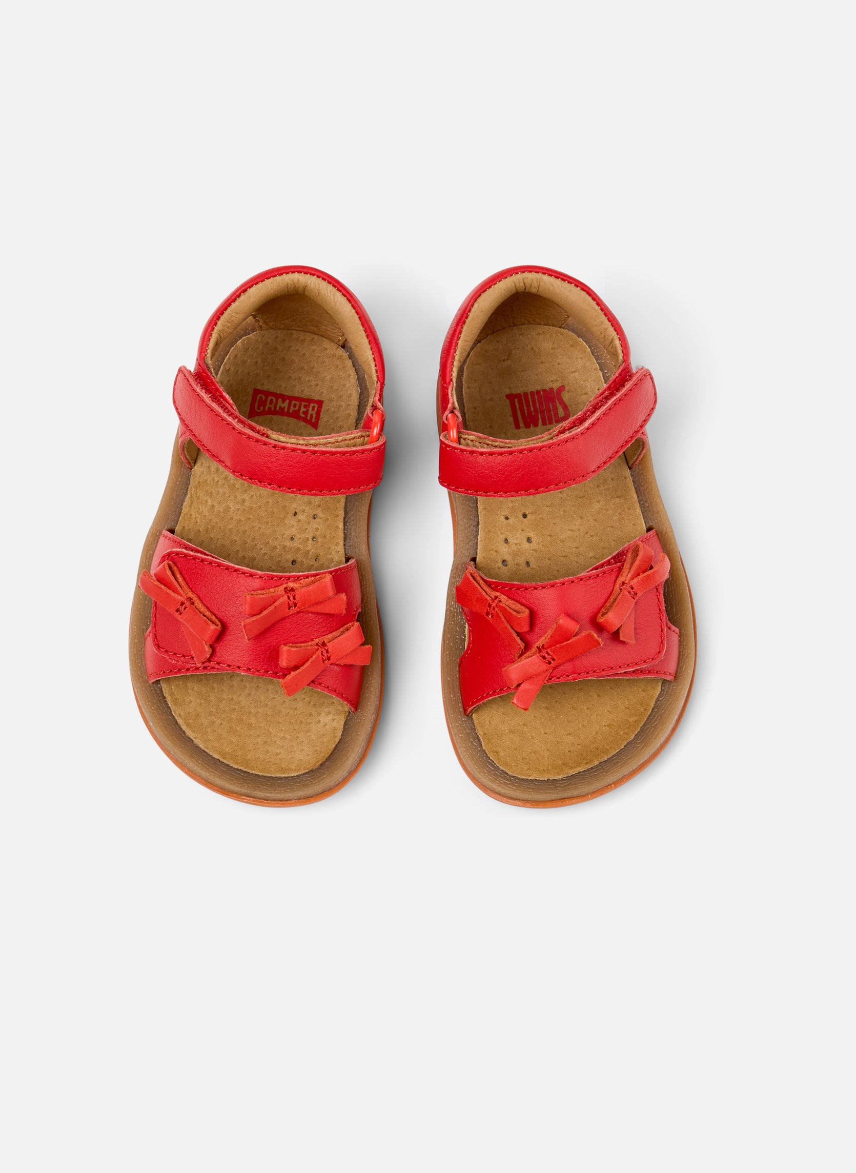 

Сандалии Kids Camper Twins First Walker, красный