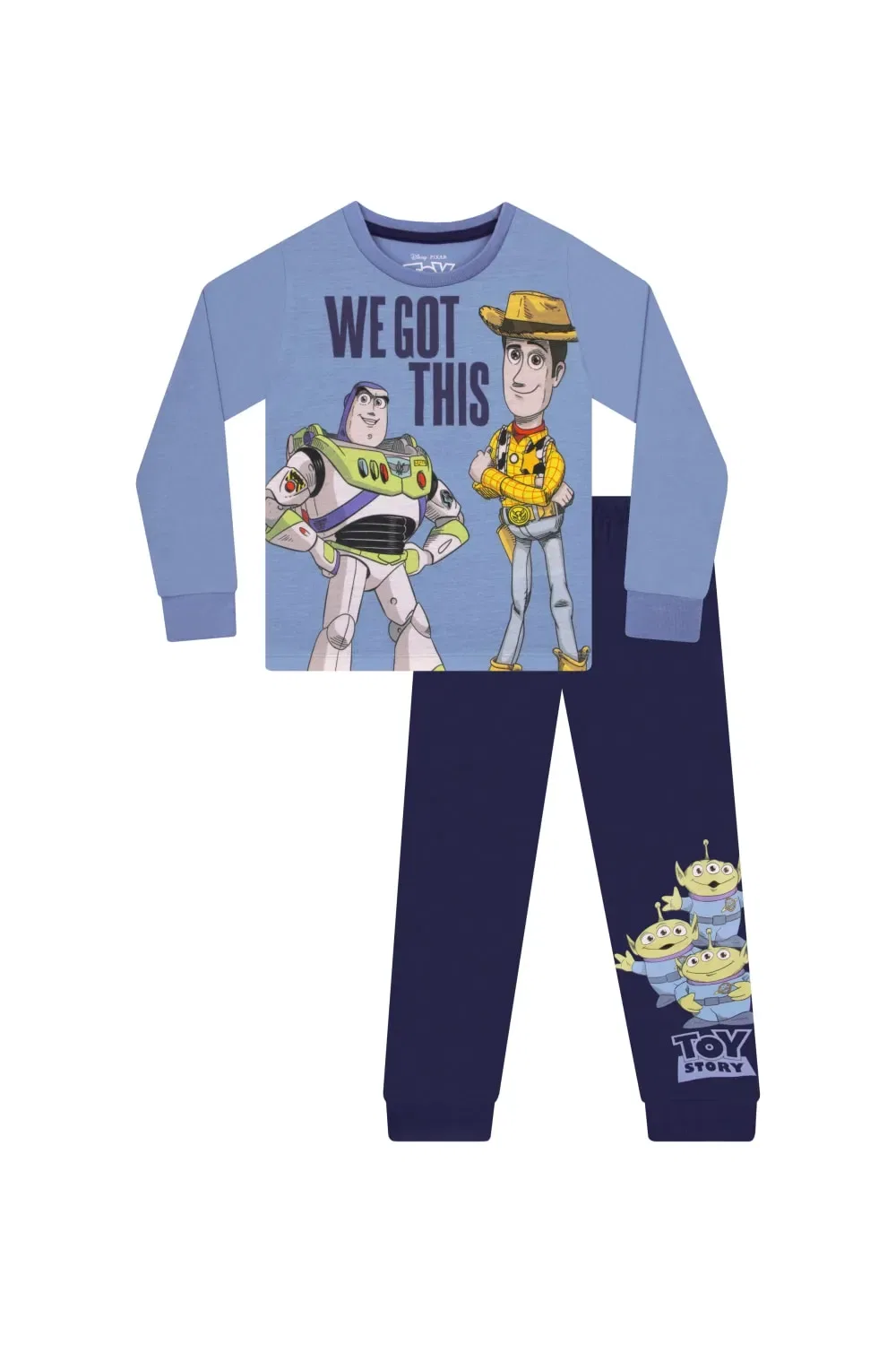 Пижама детская с Buzz Lightyear и Woody, Disney, синий
