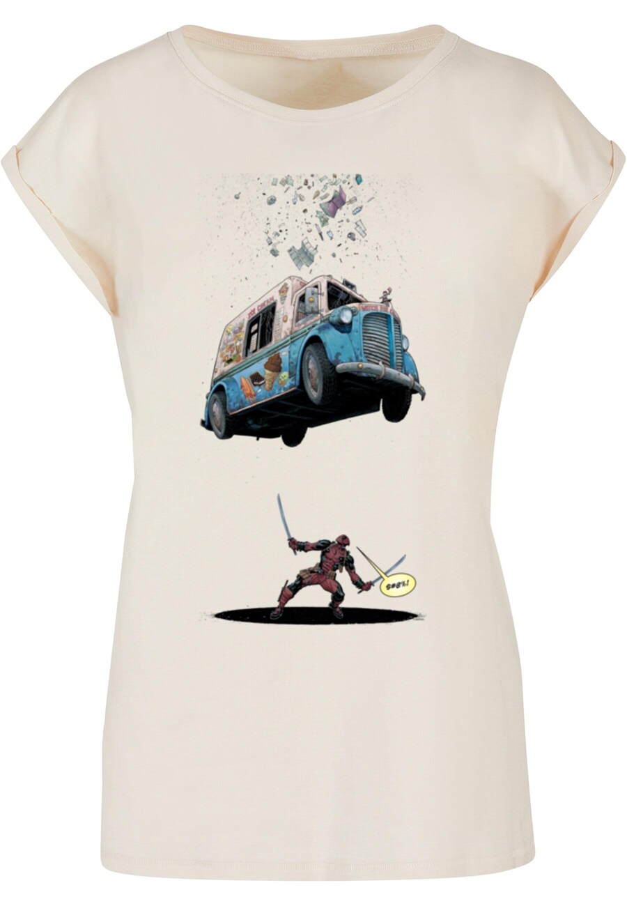 

Рубашка ABSOLUTE CULT Deadpool - Ice Cream, песочный