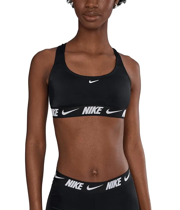 Купальник топ расибэк Nike Logo Tape, Black
