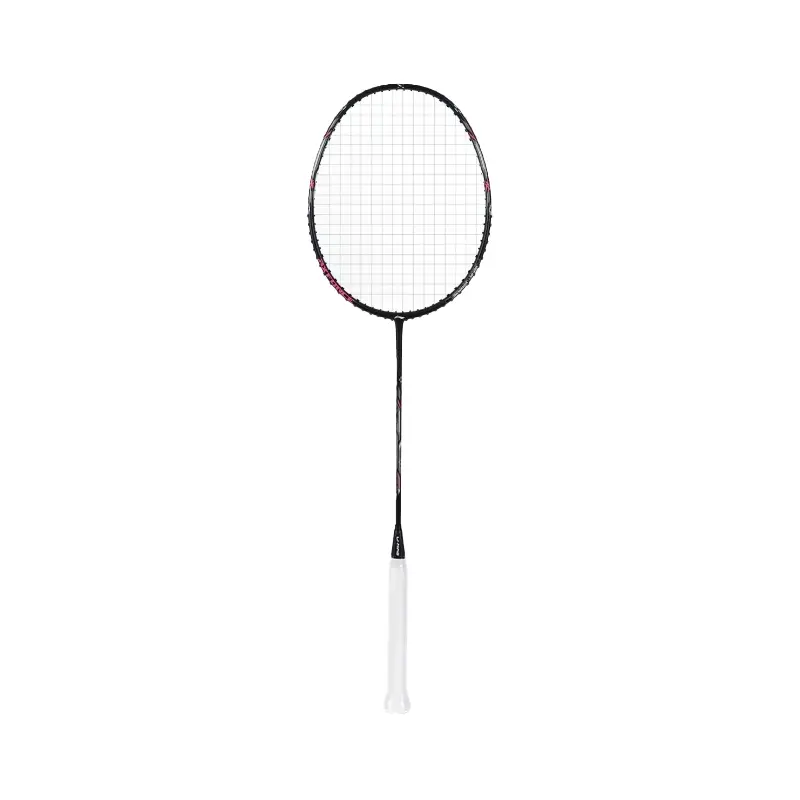 

LINING Полноуглеродная бадминтонная ракетка атакующего типа с утяжеленной головкой, жесткий стержень, продвинутый уровень, унисекс, 4u/G5, black