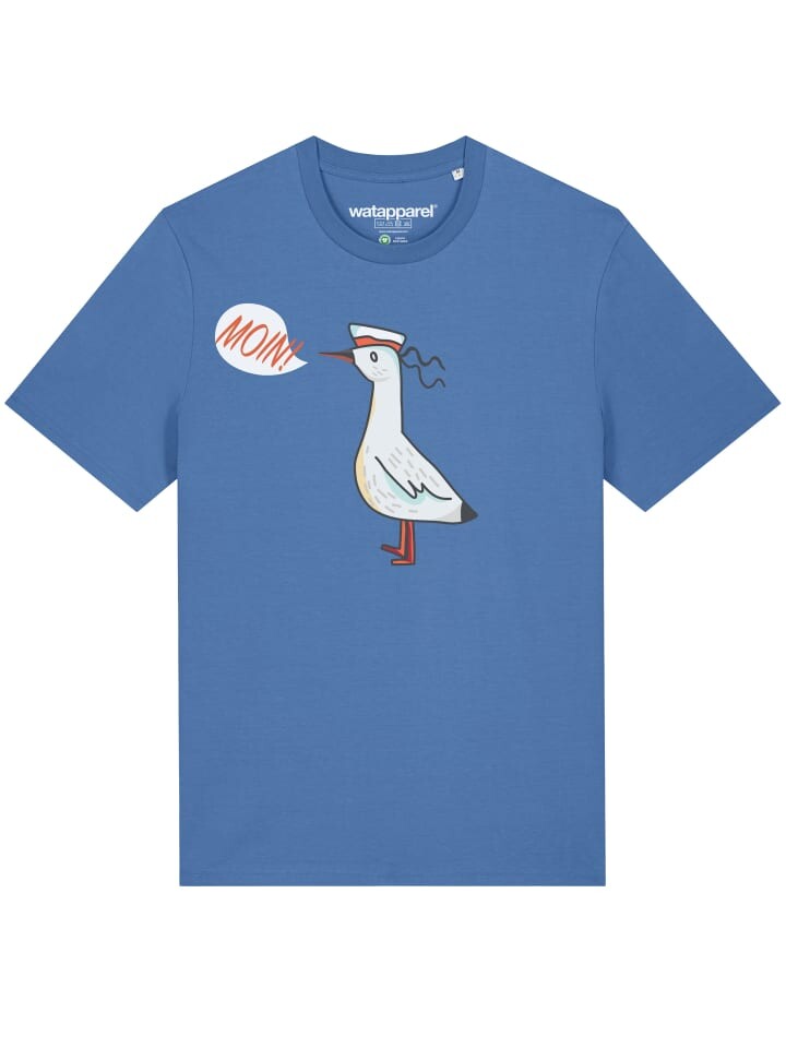 

Футболка wat Apparel, цвет bright blue