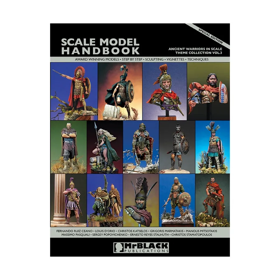 

Коллекция тем Vol. 3 - Древние воины в масштабе, Scale Model Handbook - Theme Collections