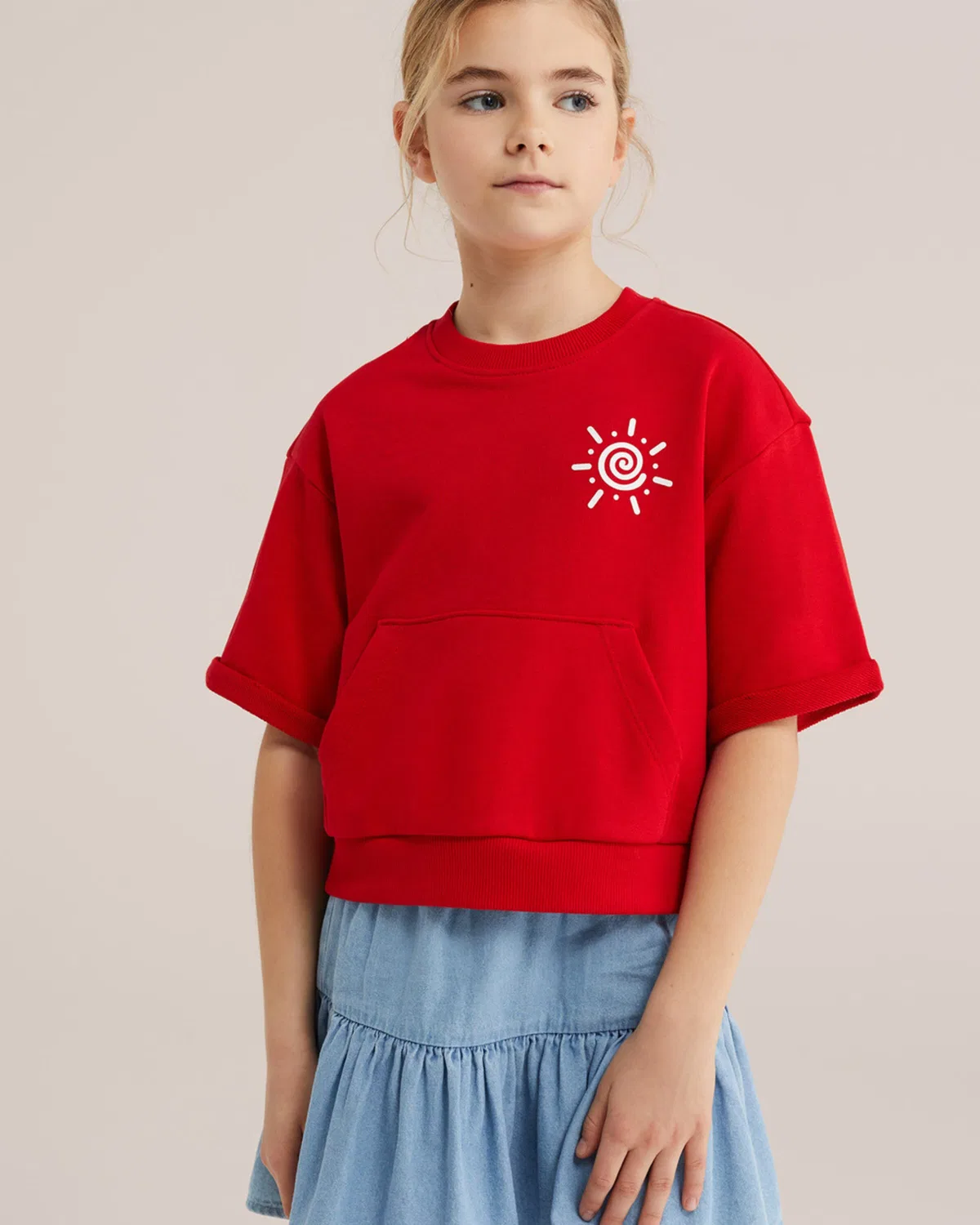 Толстовка We Fashion, Bright Red — фото 3