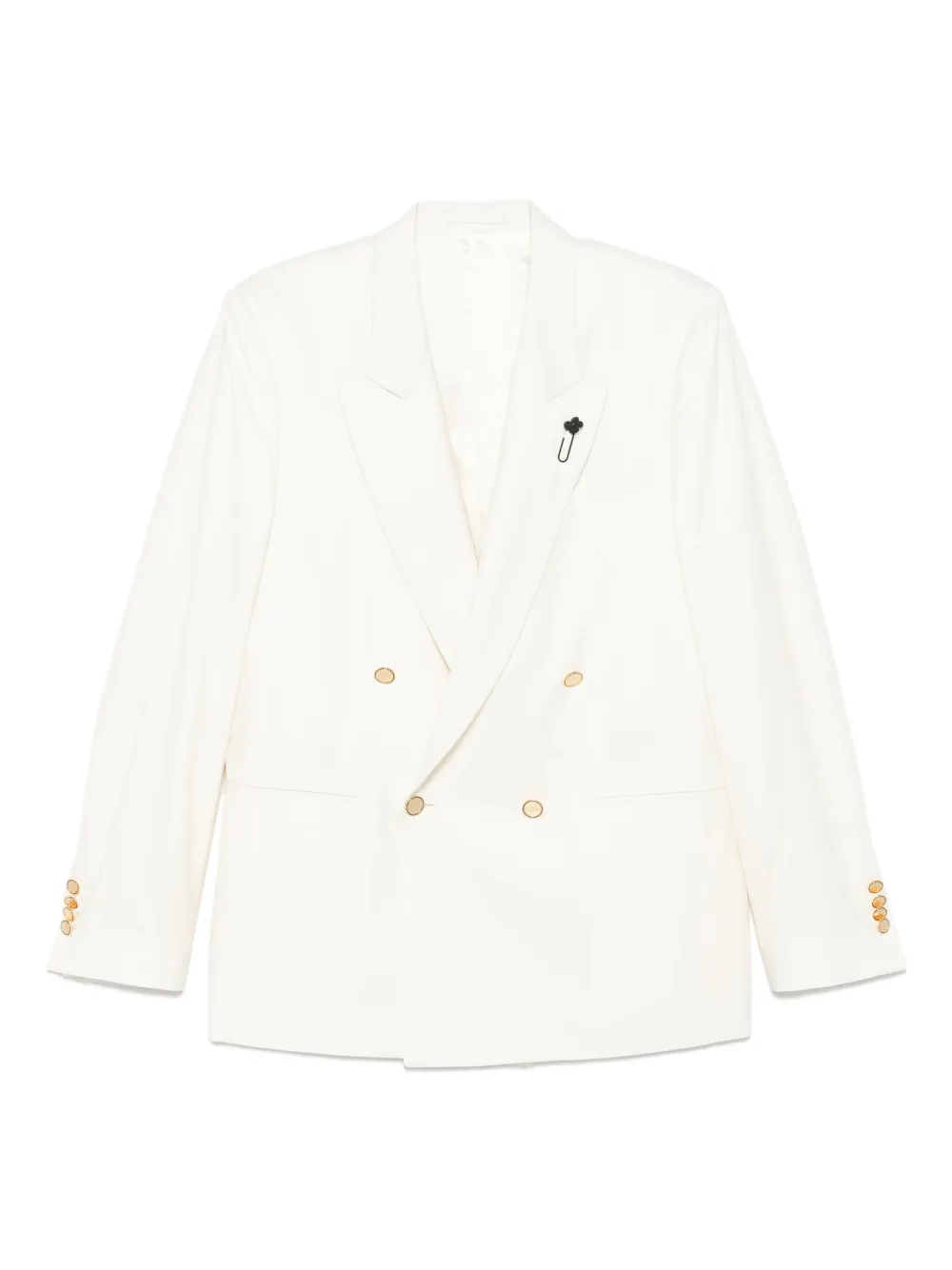 

Двубортный пиджак Lardini, нейтральный