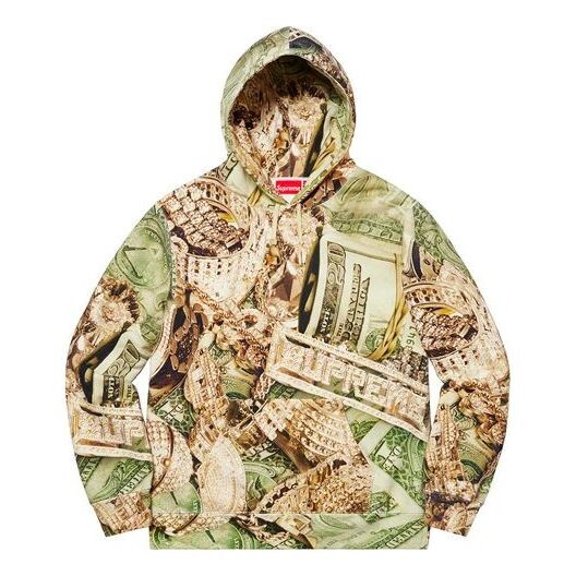 

Толстовка bling hooded sweatshirt 'multi-color' Supreme, мультиколор