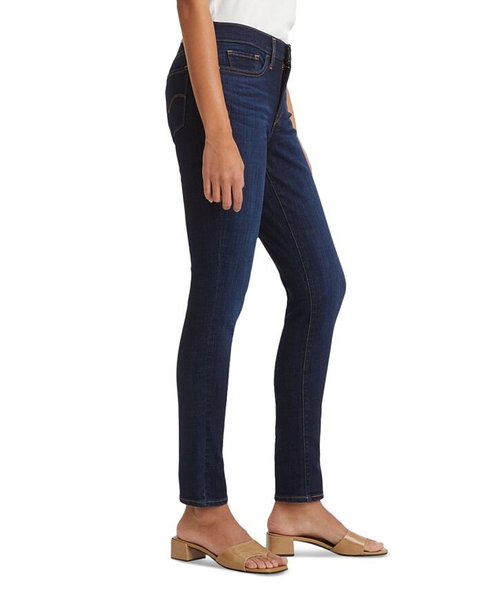 Женские джинсы Levi's 311 Mid Rise Shaping Skinny, кобальтовый — фото 3
