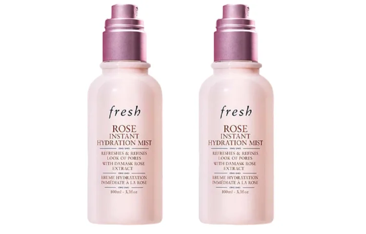 Fresh Розовый спрей для увлажнения и сужения пор, 100 мл, 100ml*2